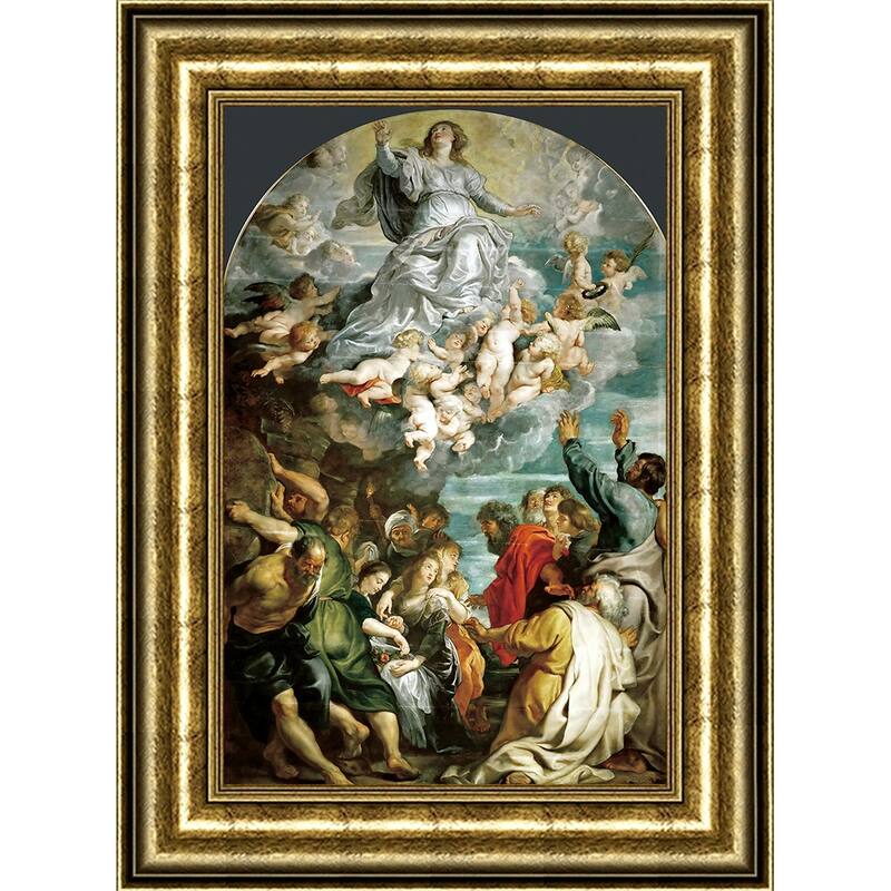 Assumption of Saint Mary by Peter Paul Rubens Giclee Print Oil Painting
